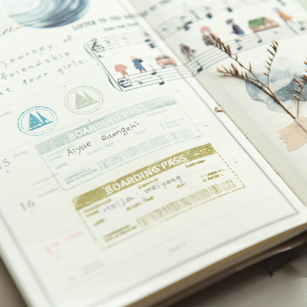 MU Lifestyle - Record Stamp / 3003 - Boarding Pass