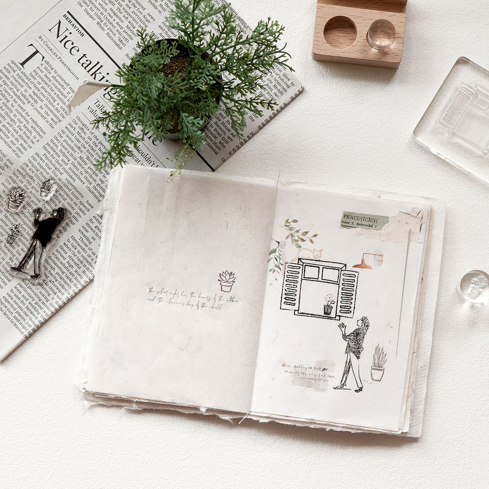MU Lifestyle - My Story Stamp / 4002 - Plants and Window