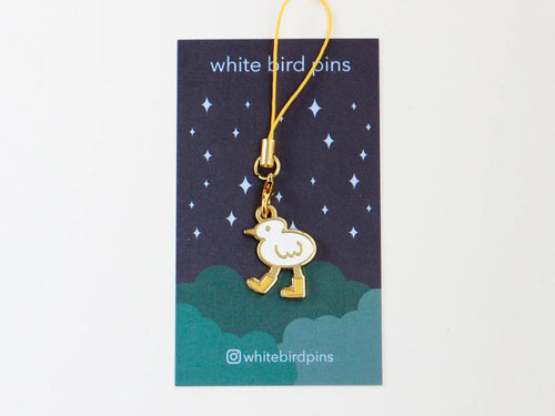 Bird with Boots Charm