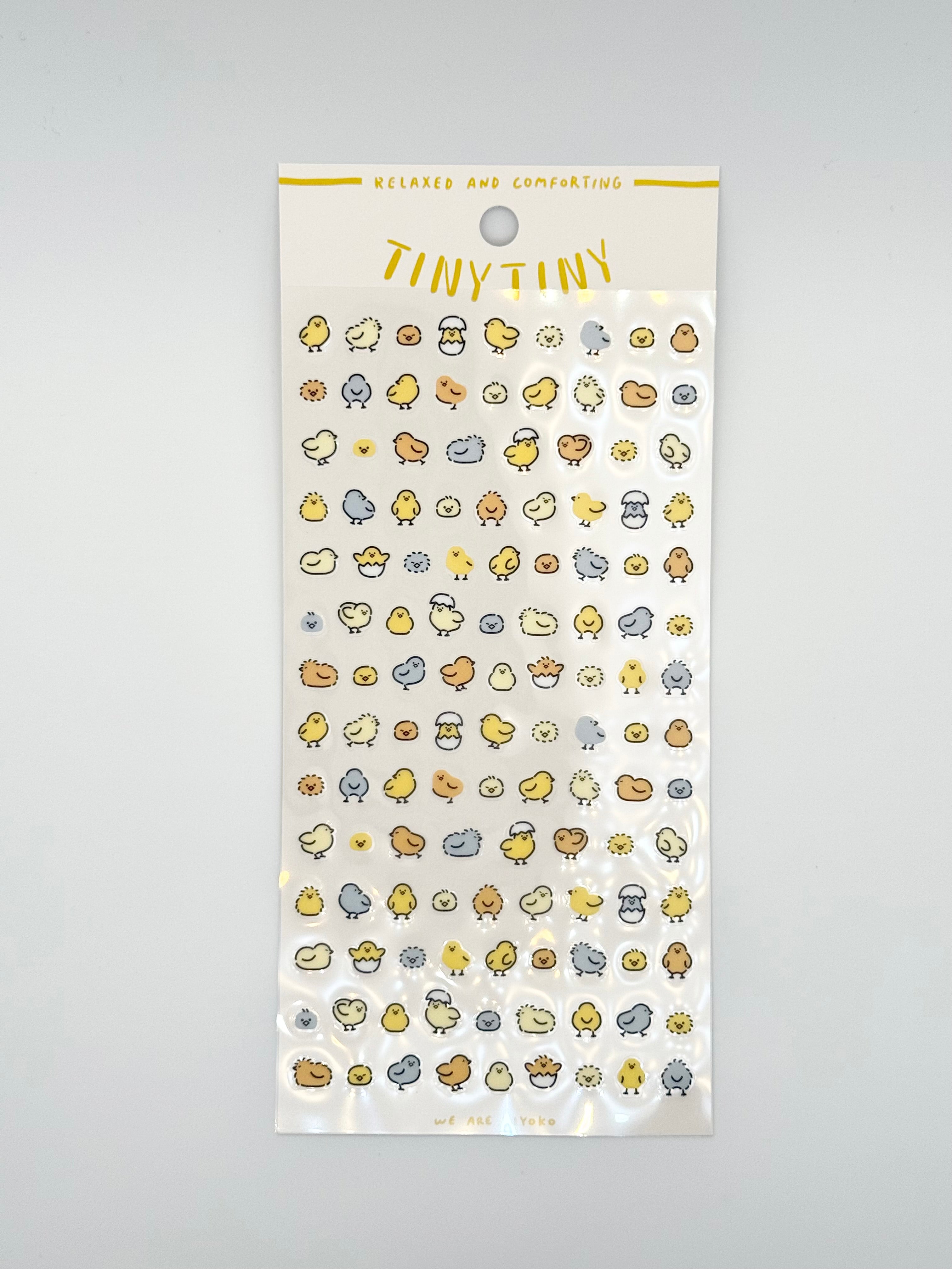 Tiny Tiny Sticker Sheet - Hiyoko