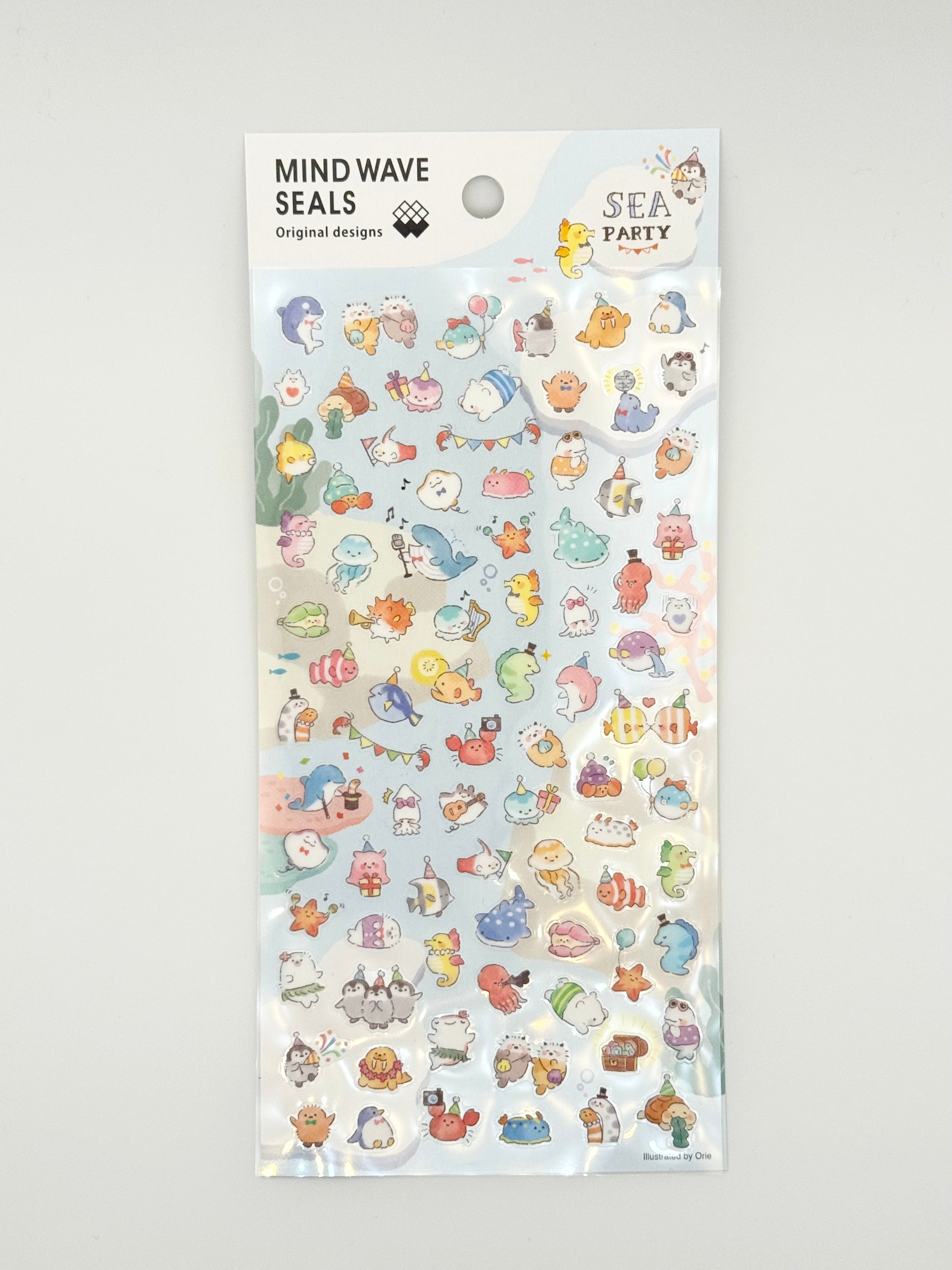 Mind Wave Sea Party Sticky Sheet
