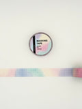 Mind Wave Washi Making Tape - Check Pattern 29