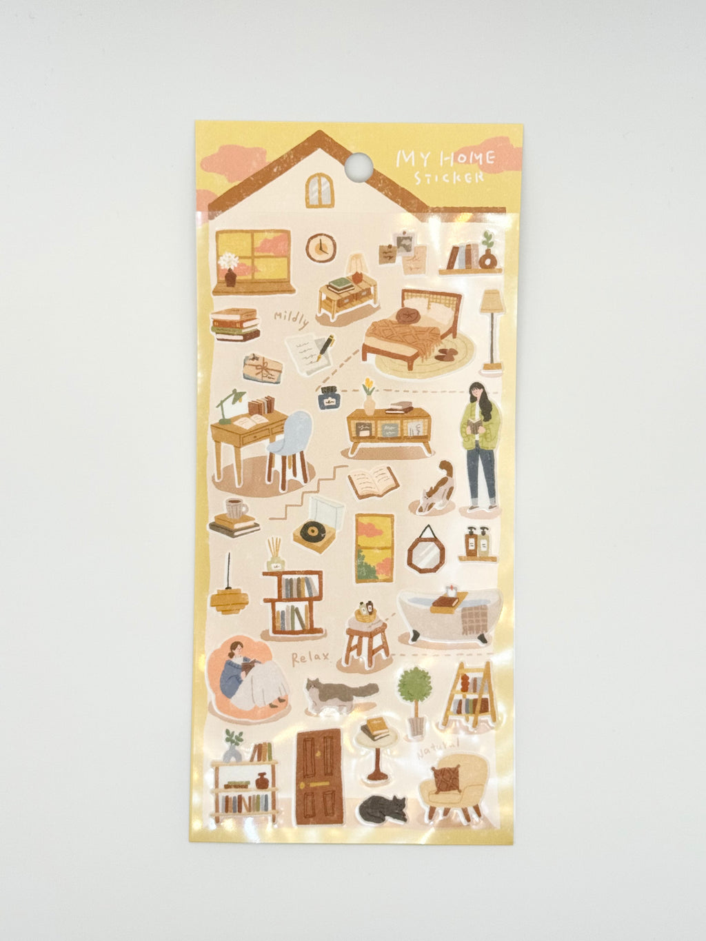 My Home Sticker Sheet - Reading Time