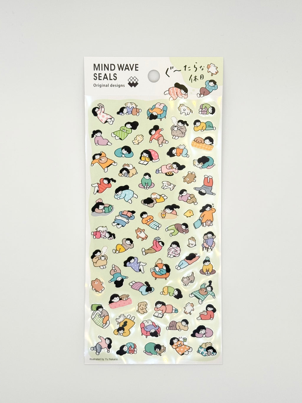 MindWave Sticker Sheet - Seals Original Designs - Off Day