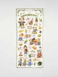 MindWave Kitera Sticker Sheet - Merry Friends Series - Inu no Ongakukai