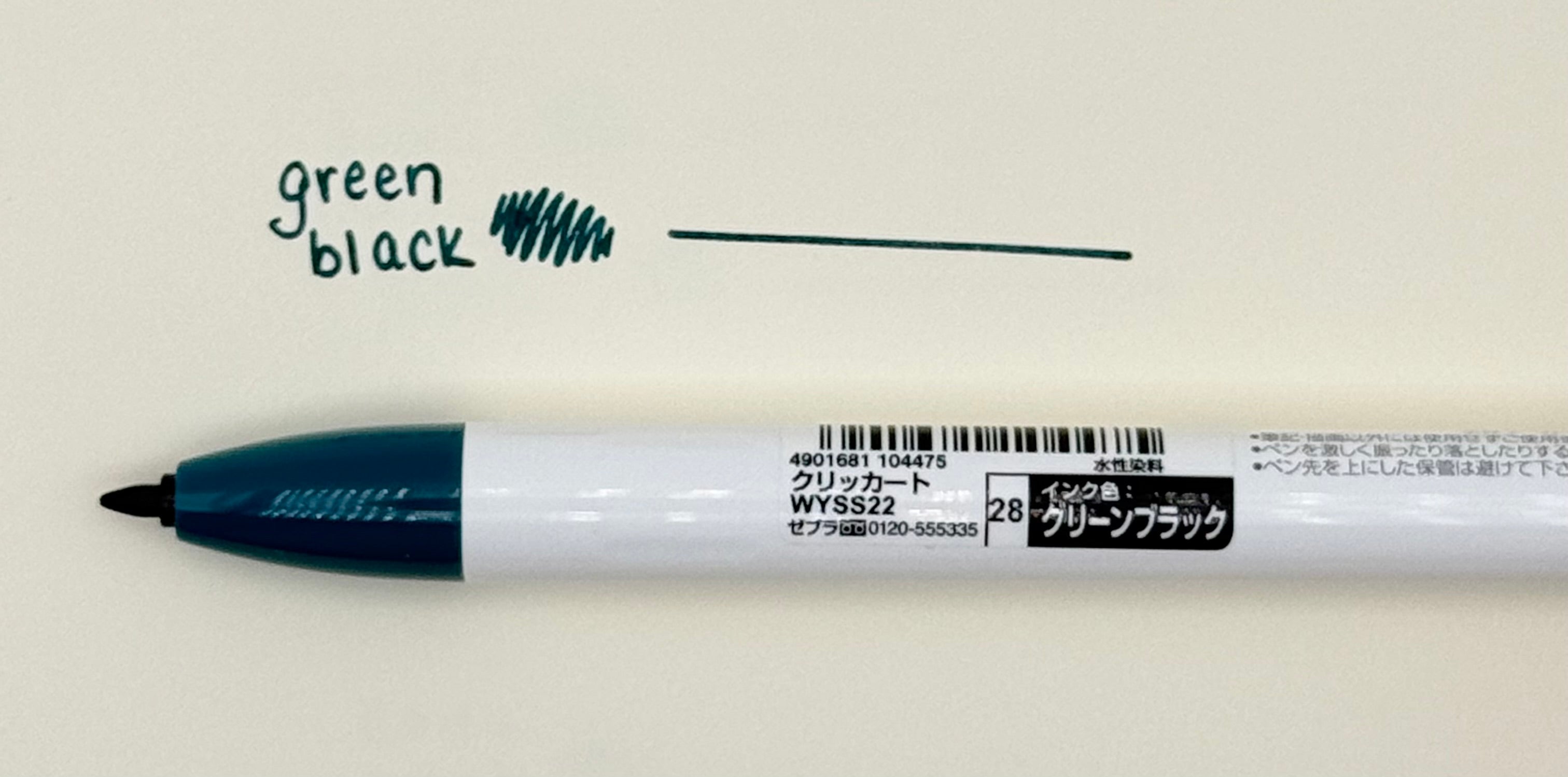 Clickart Knock Sign Pen 0.6mm