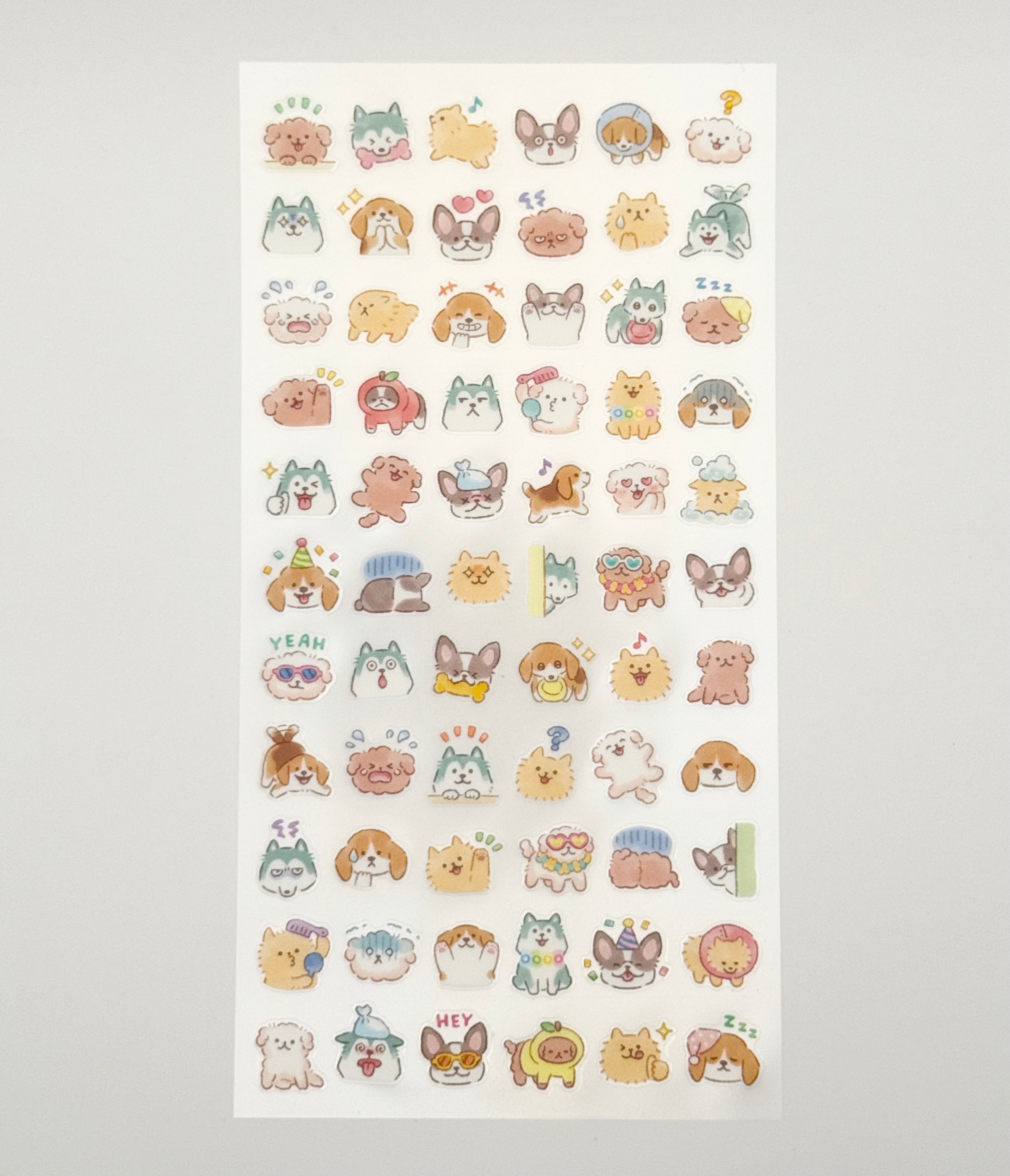 MindWave Mood Icon Sticker Sheet - Dogs