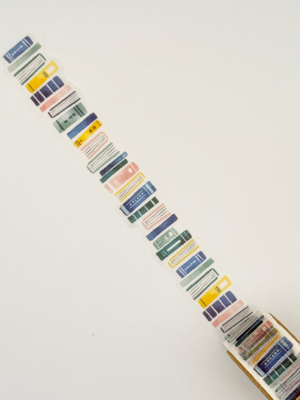 Mind Wave Die-cut Washi Masking Tape - Blue Books