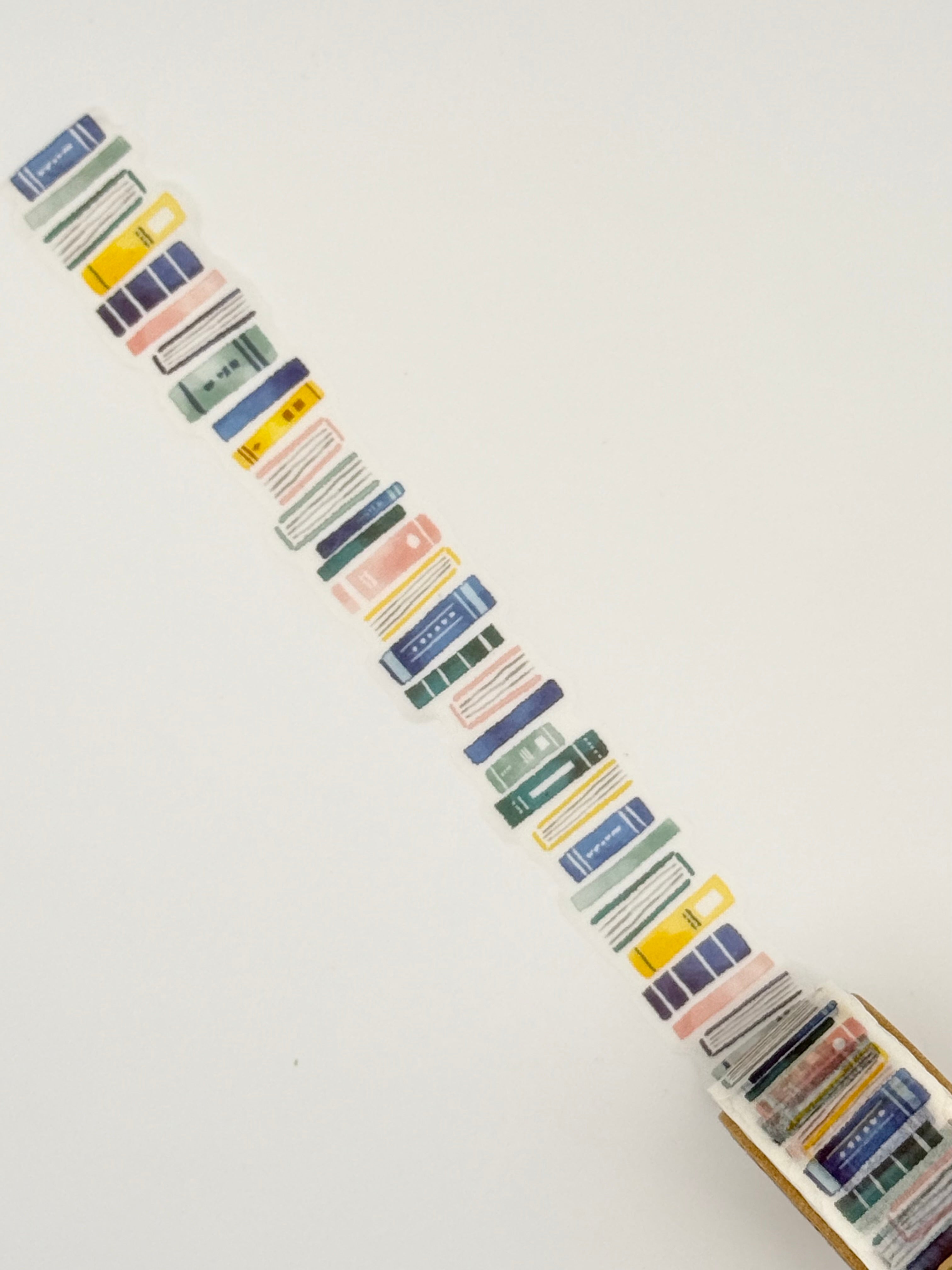Mind Wave Die-cut Washi Masking Tape - Blue Books