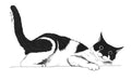 Merm Cat Vinyl Die Cut Sticker