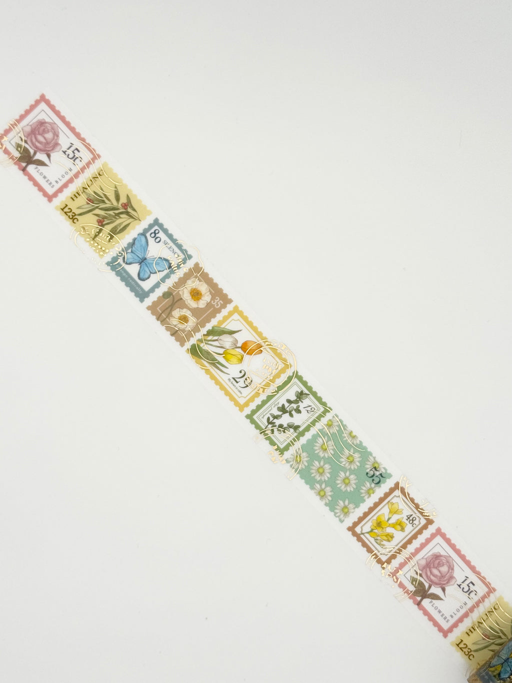 Mind Wave PET Tape - Flower Stamps