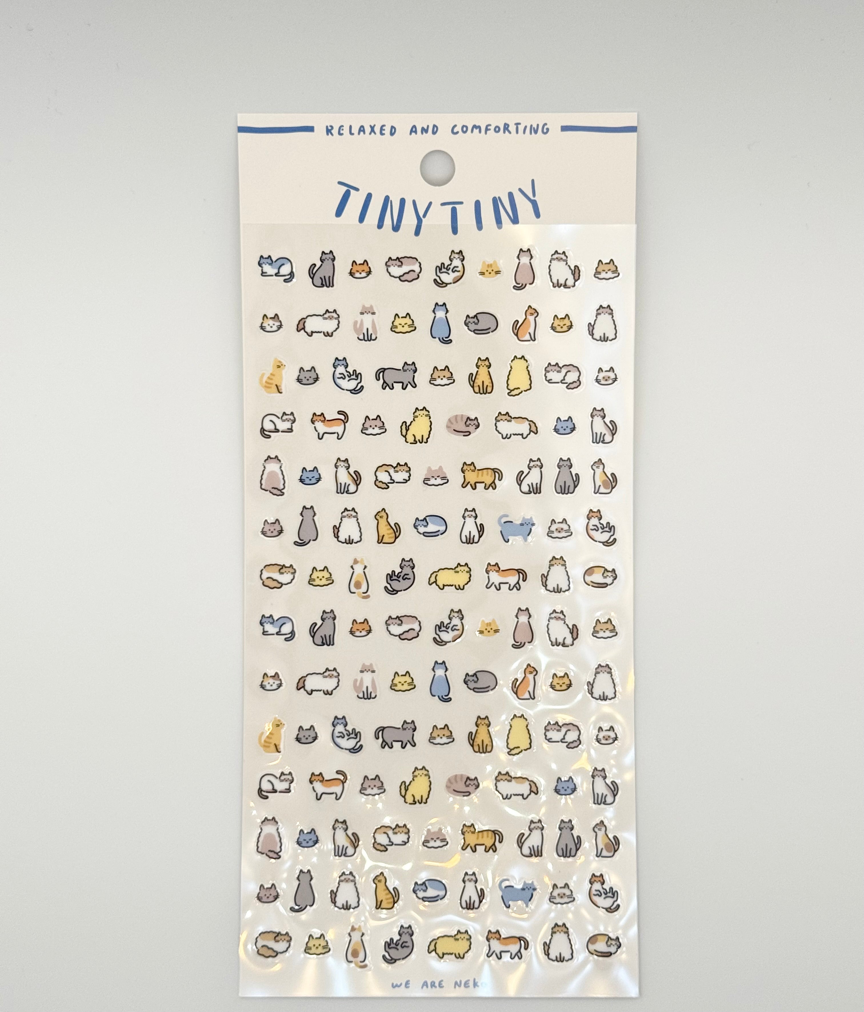 Tiny Tiny Sticker Sheet - Neko