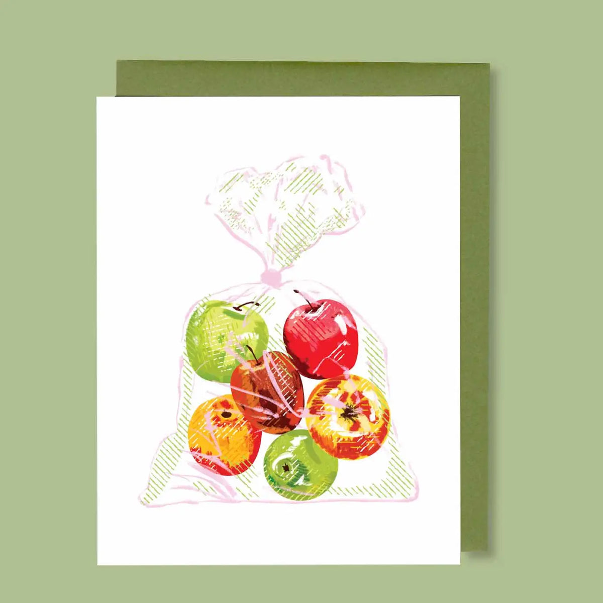 Apples Greeting Card