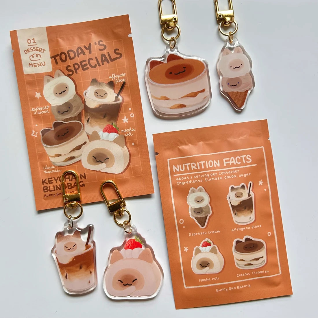 Today’s Special - Siamese Keychain Blind Bag