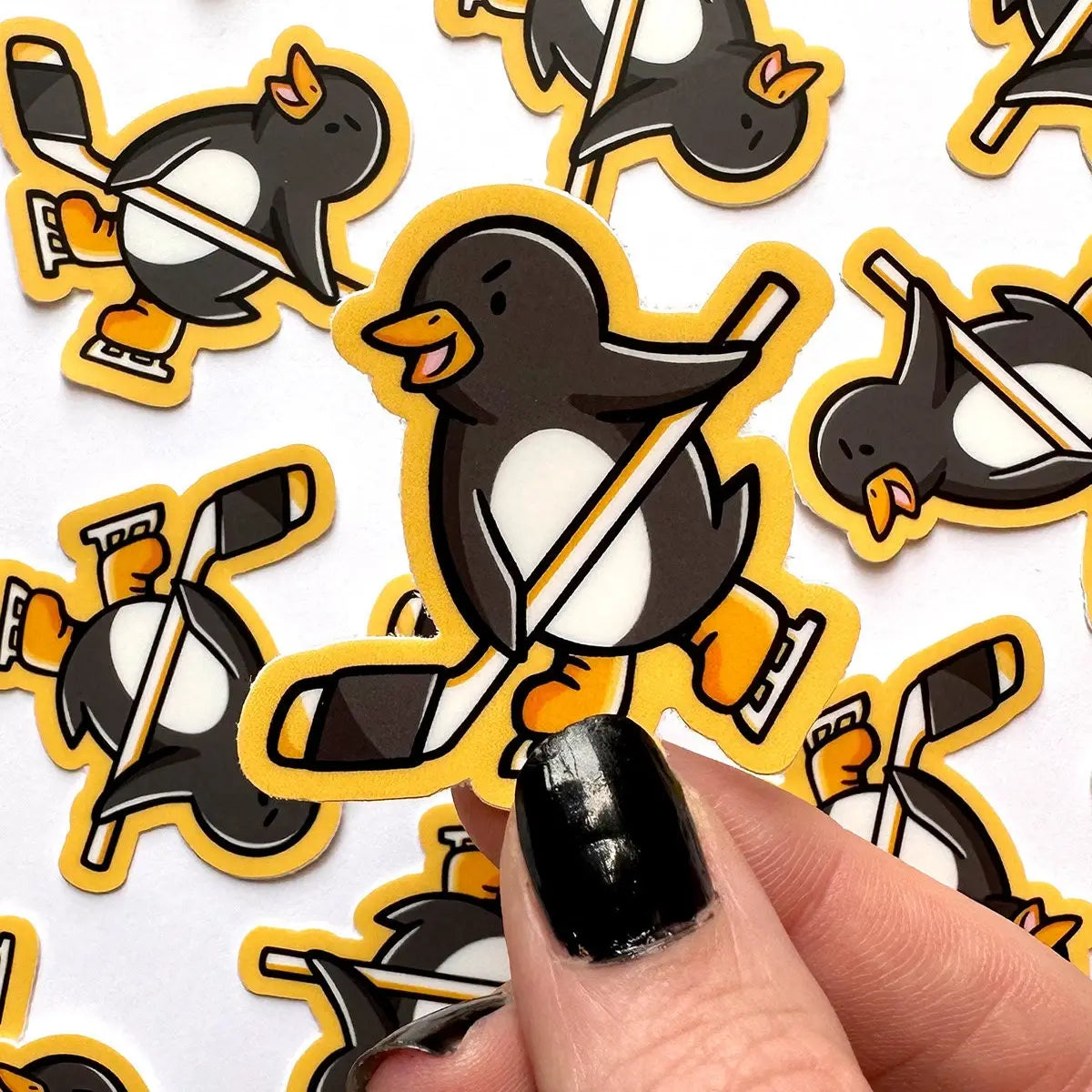 Pittsburgh Hockey Penguin Mini Sticker