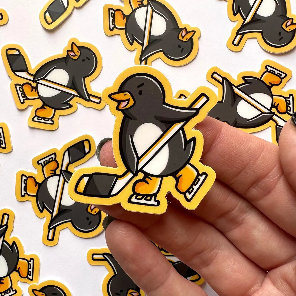 Pittsburgh Hockey Penguin Mini Sticker