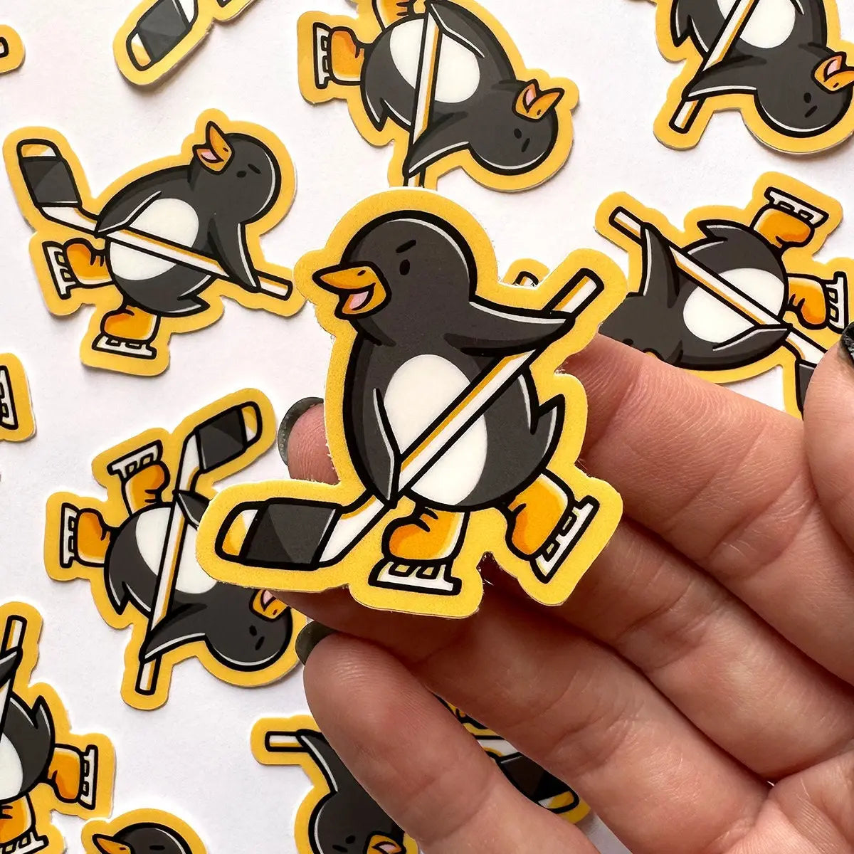 Pittsburgh Hockey Penguin Mini Sticker