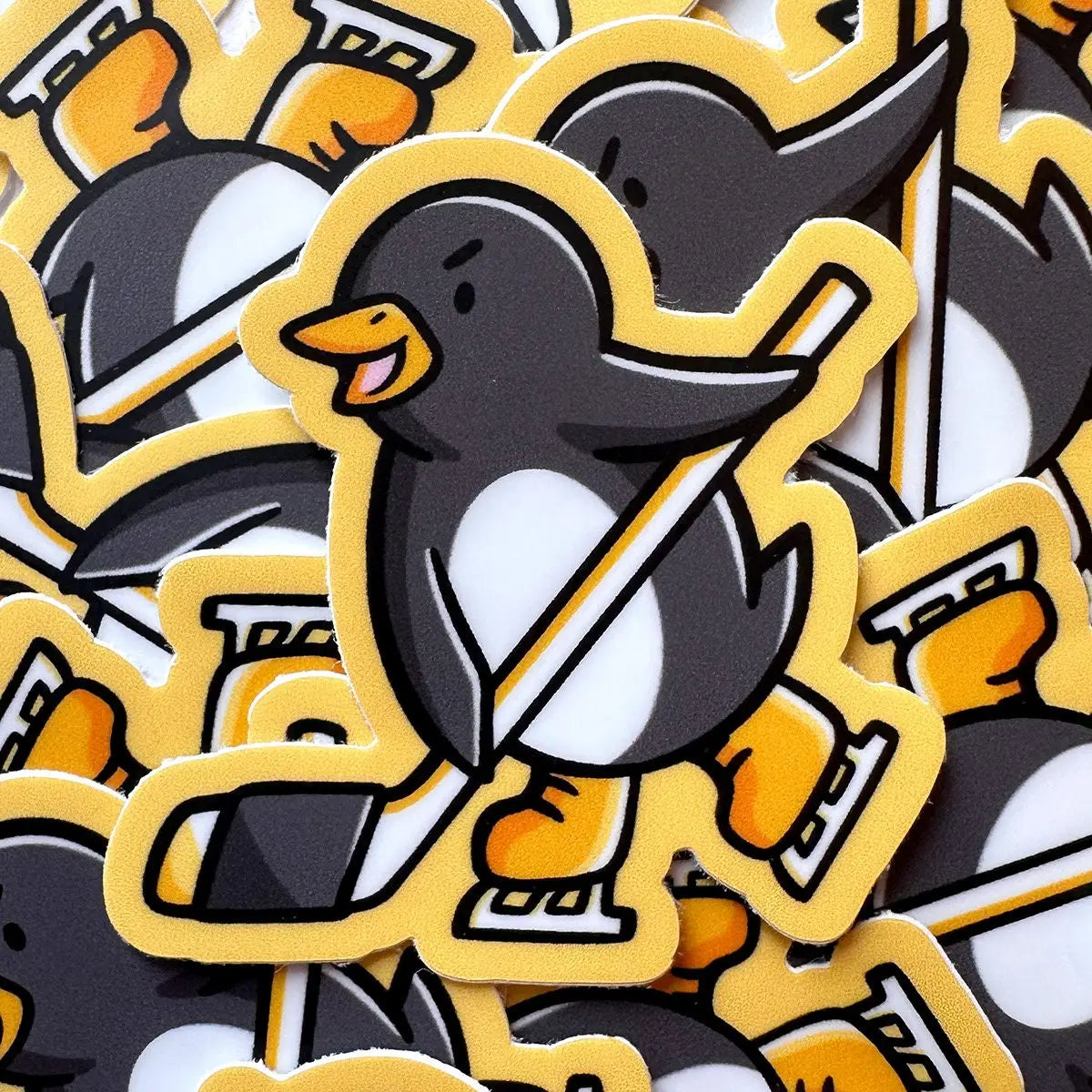 Pittsburgh Hockey Penguin Mini Sticker