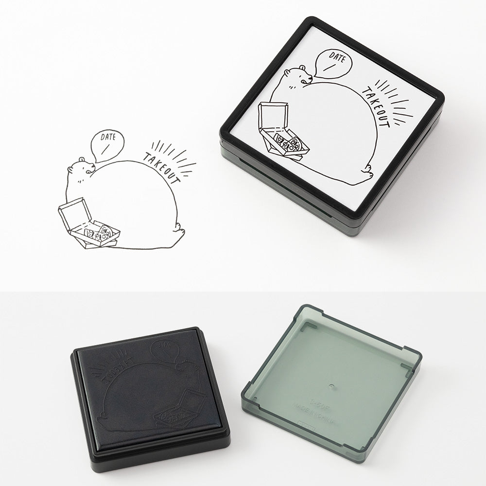 Midori Paintable Stamp - Pre-Inked