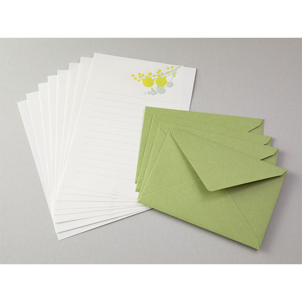Midori Letterpress Letter Set