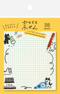 Furukawashiko, Hitokoto Fusen - Stationery Cat Sticky Notes