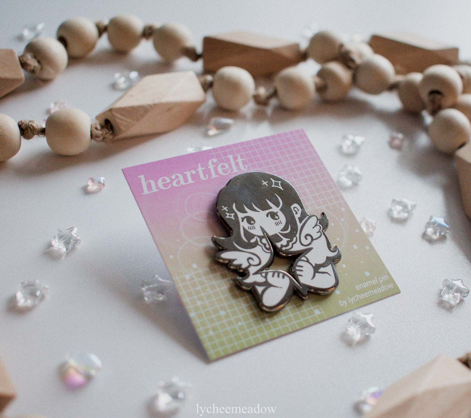 Heartfelt Enamel Pin