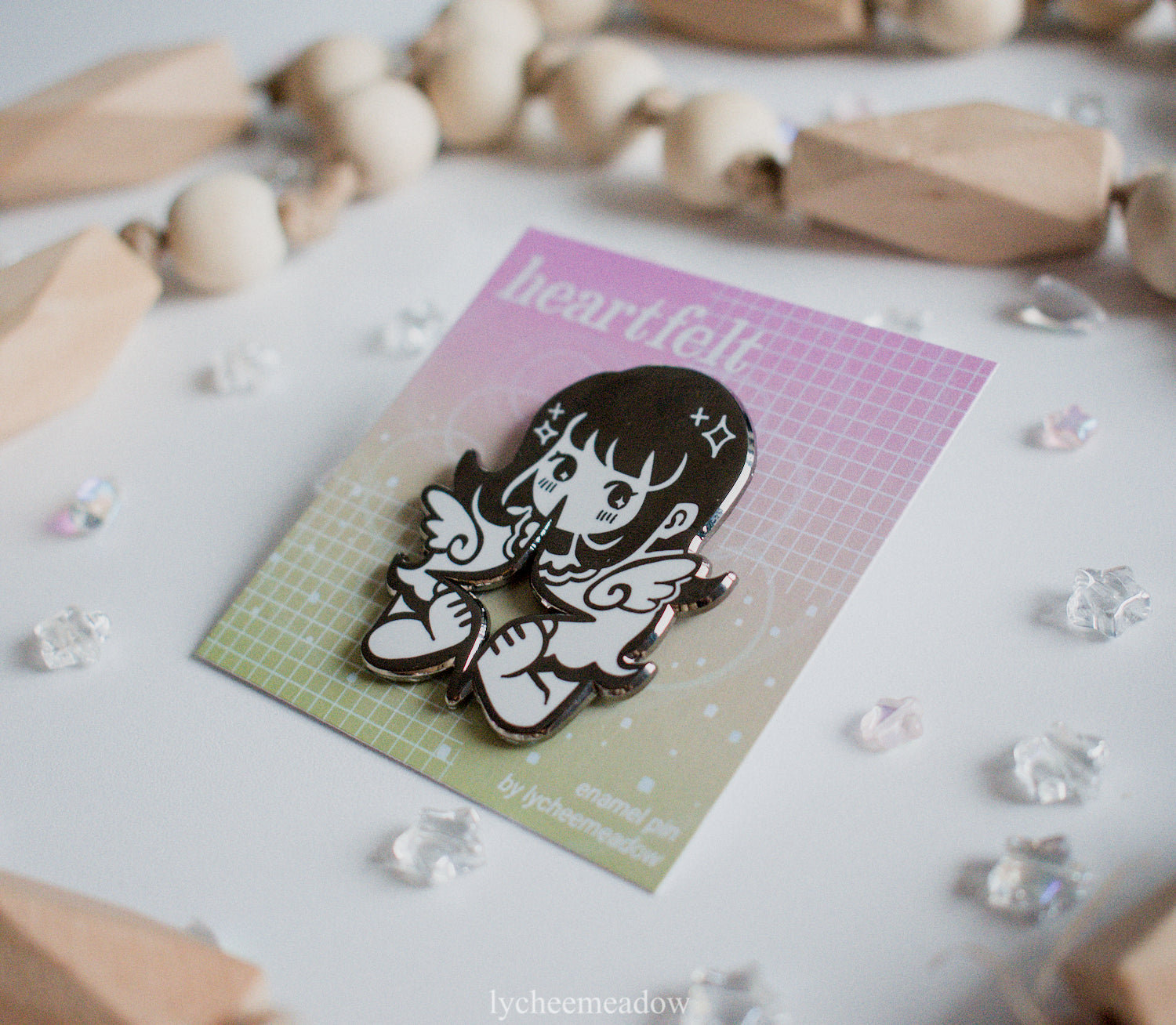 Heartfelt Enamel Pin