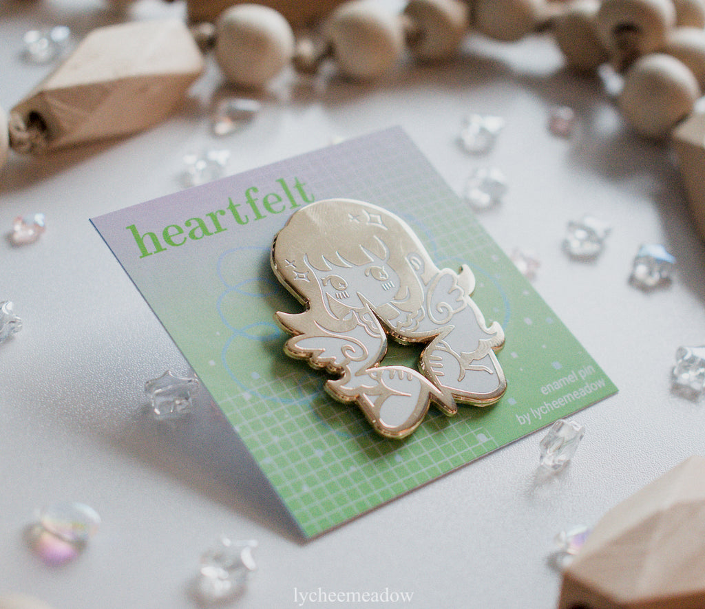 Heartfelt Enamel Pin
