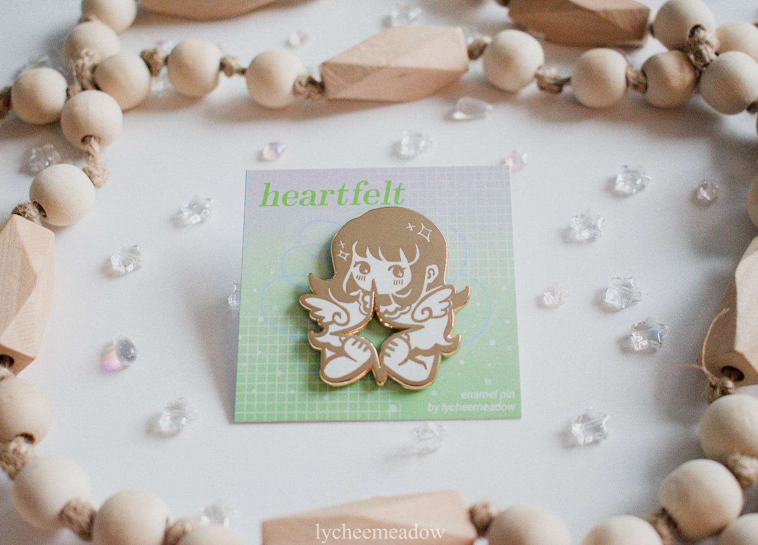 Heartfelt Enamel Pin