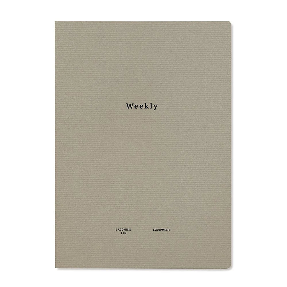 Laconic Style Weekly Notebook