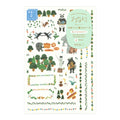 Yuru Log Sticker Sheet - Forest Animal