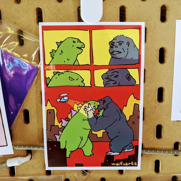 Lizard x Gorilla Print