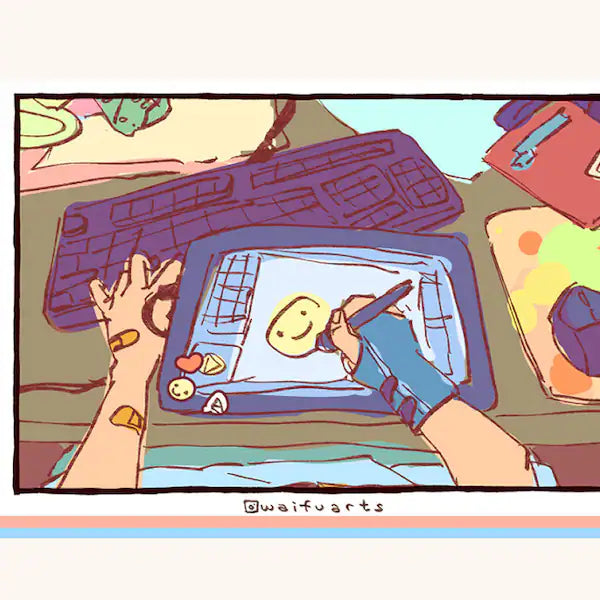 Artist’s Workspace Print