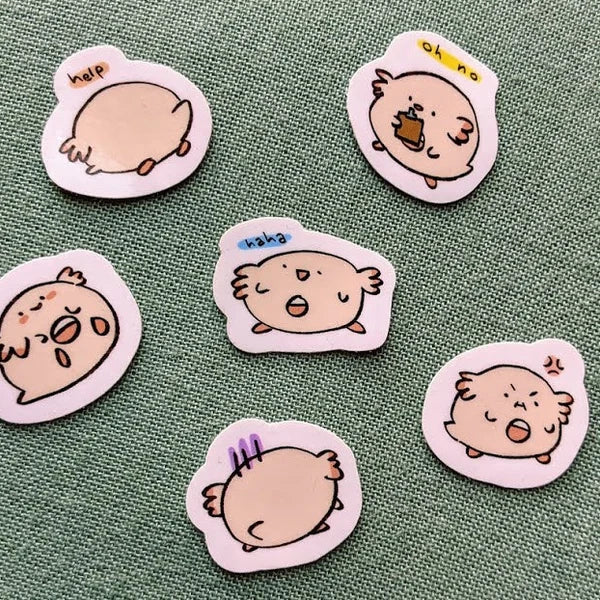 Big Mood Chanseys Vinyl Sticker Pack