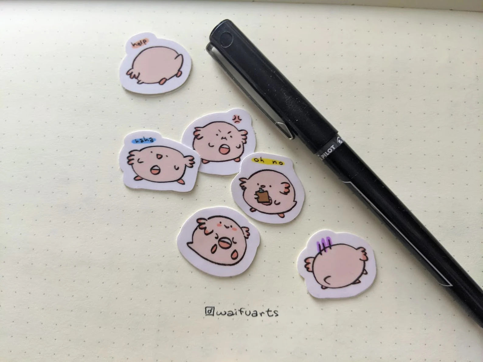 Big Mood Chanseys Vinyl Sticker Pack