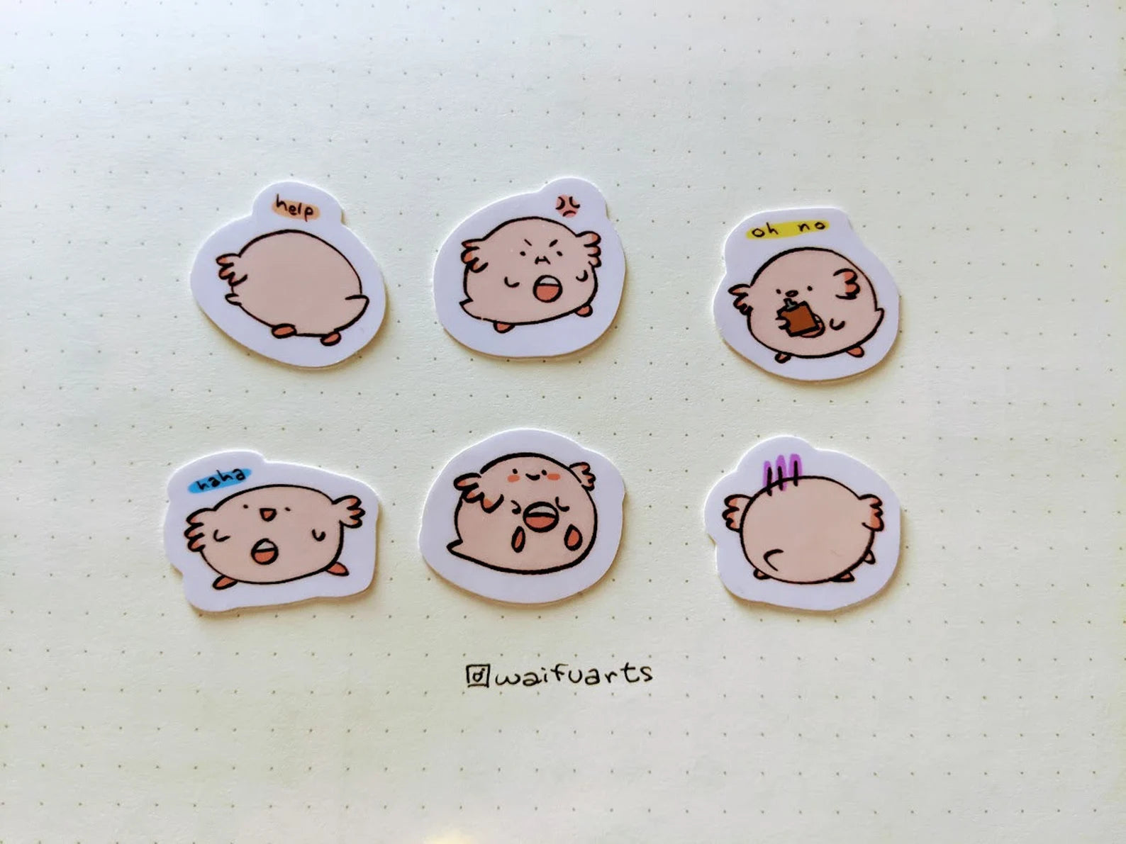 Big Mood Chanseys Vinyl Sticker Pack