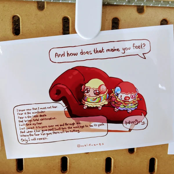 Pietro and Dom at the Therapist Print