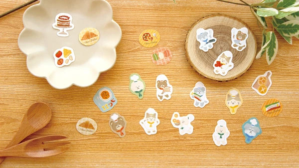 Furukawashiko - Italy Series Washi Flake Stickers