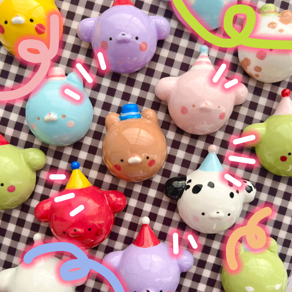 LAZISOOZ Handmade Magnet Gatcha Blind Box