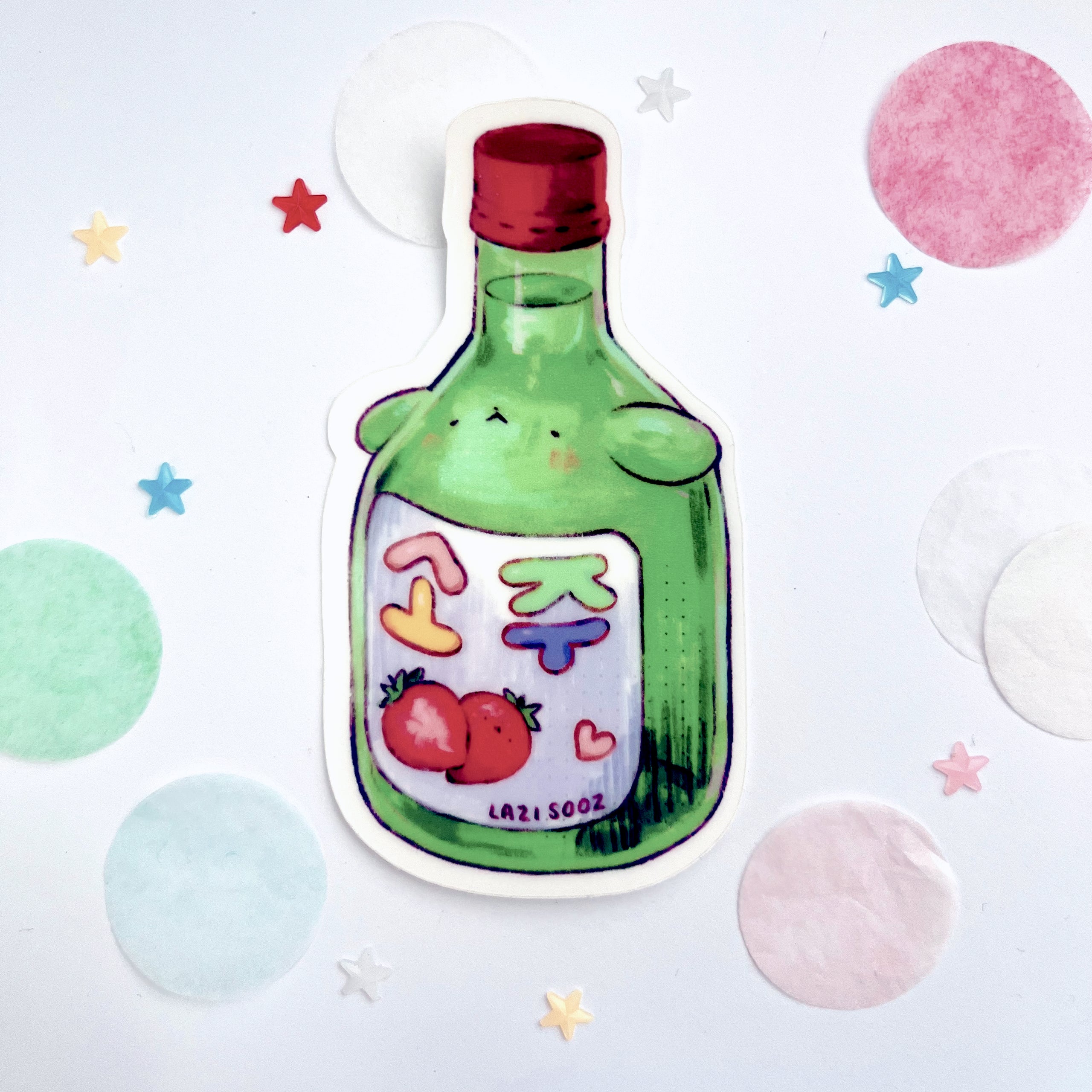 Soju Sticker