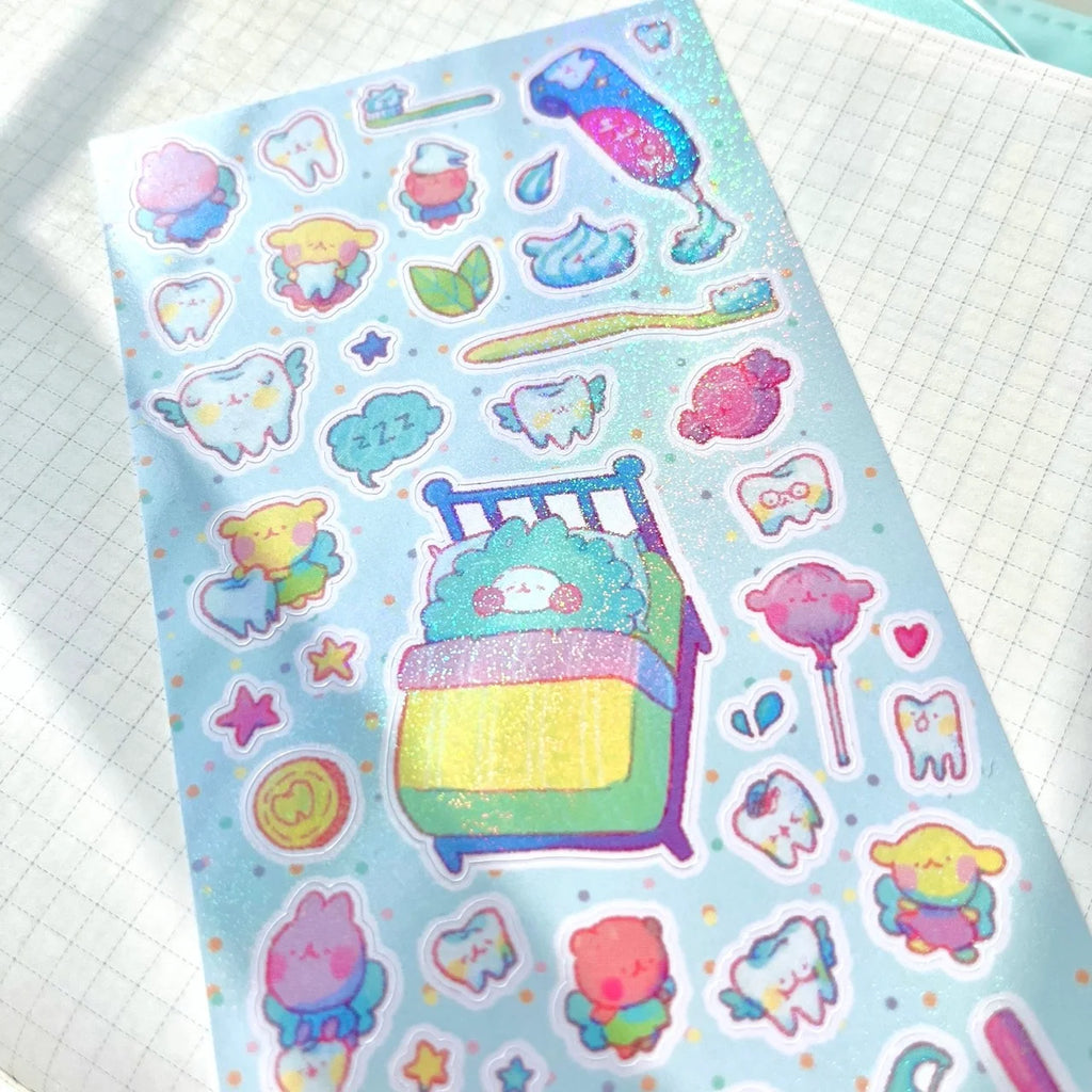 Tooth Fairy Deco Sticker Sheet