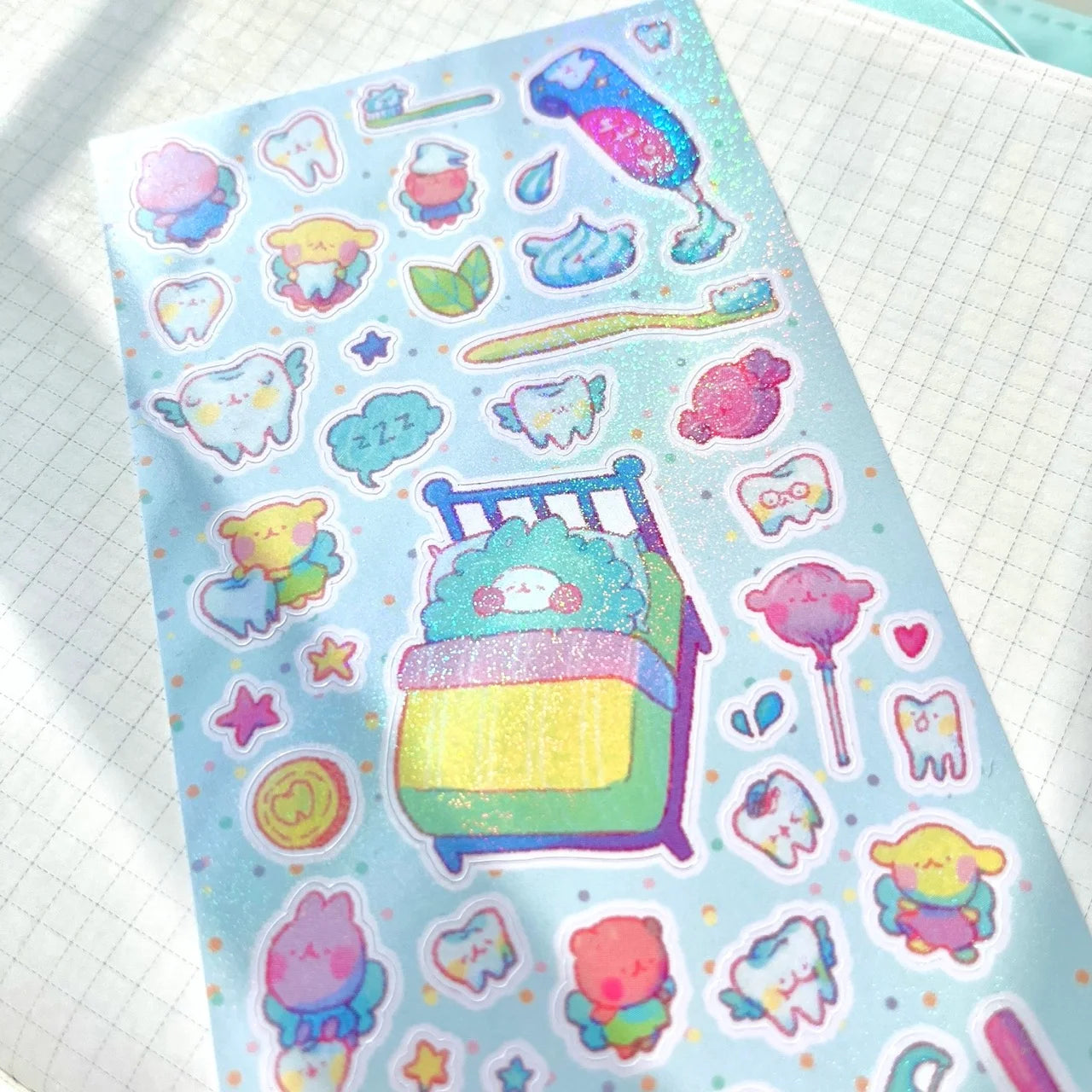 Tooth Fairy Deco Sticker Sheet