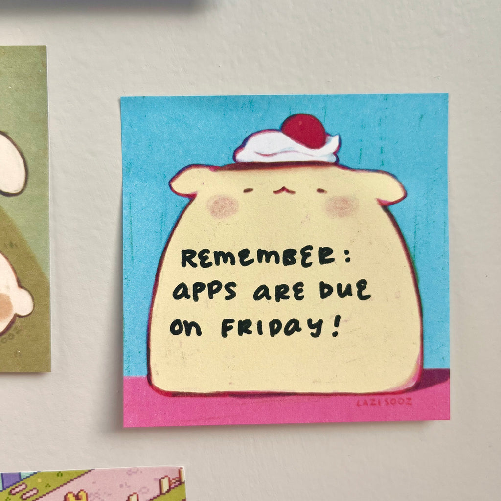 Pudding Sticky Notes