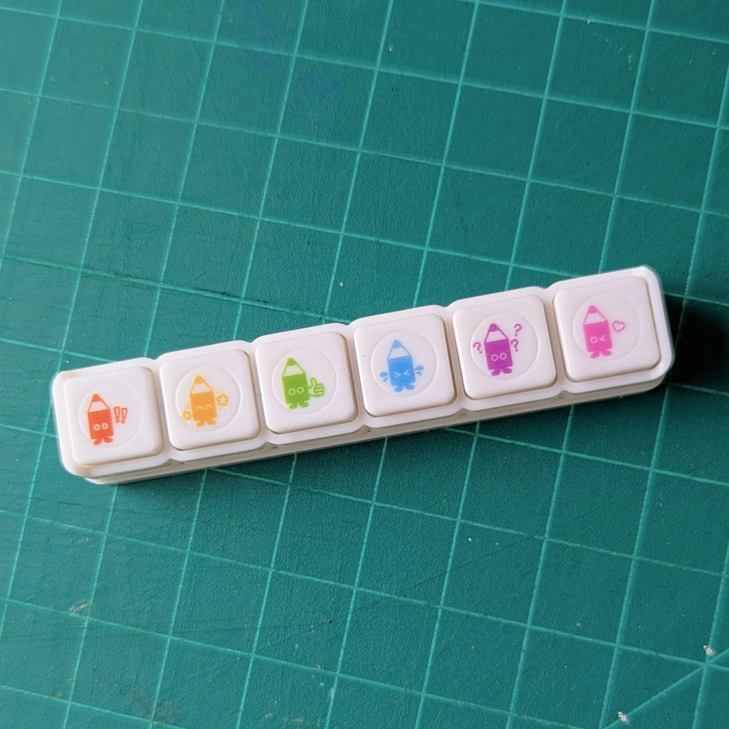 Doodle Linked Mini Stamp Set