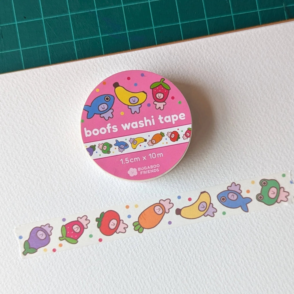 Boofs Washi Tape