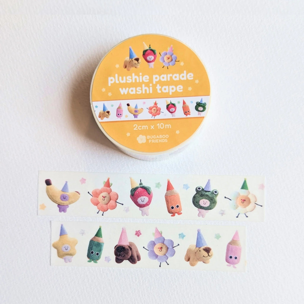 Plushie Parade Washi Tape