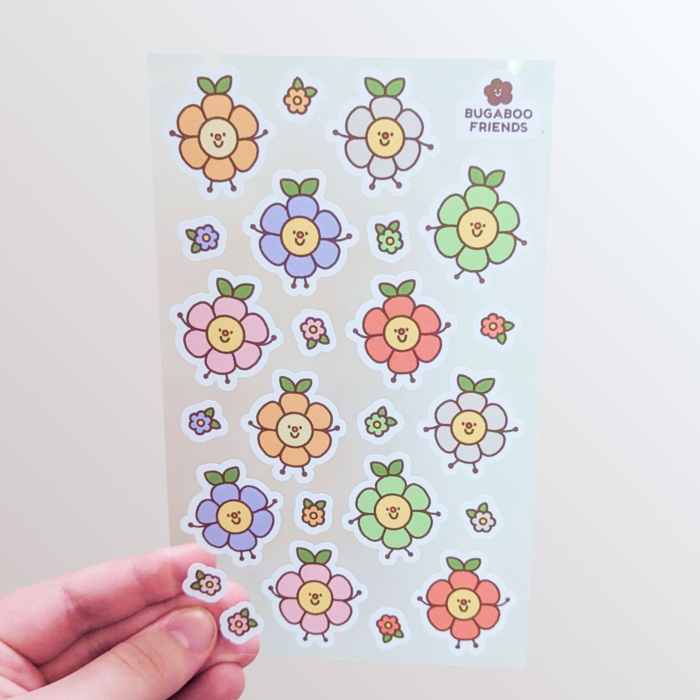 Daisy Sticker Sheet