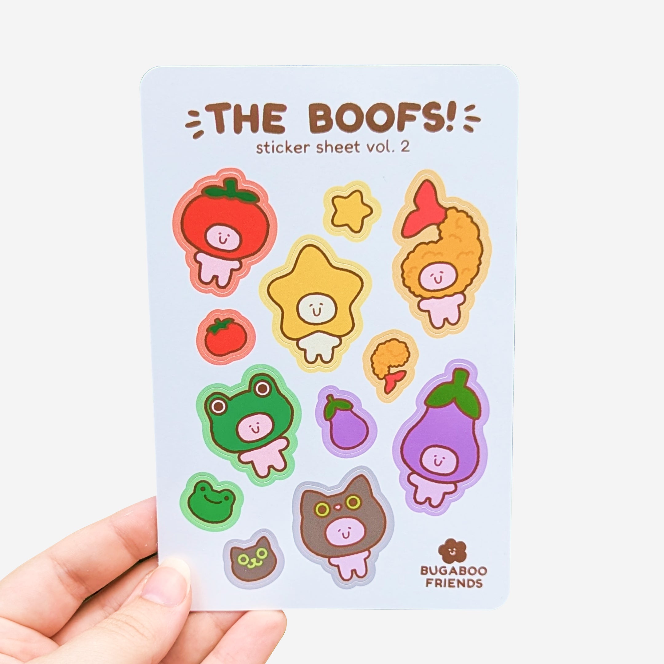 Boofs Sticker Sheet Vol.2