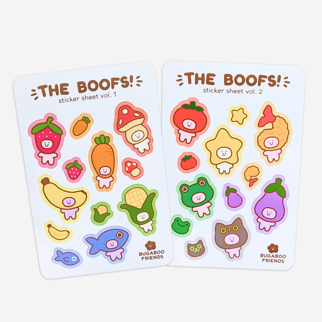 Boofs Sticker Sheet Vol.1