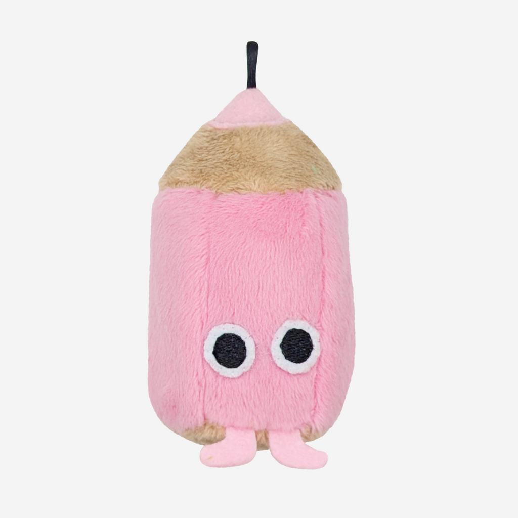 Bugaboo Friends Doodle Plush Bag Charms - Pink Doodle